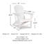 Chaise Adirondack pliante Emory-814524025