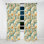 Motif tropical Seashell Harmony - Rideau floral - Rideau floral obscurcissant - 1 panneau