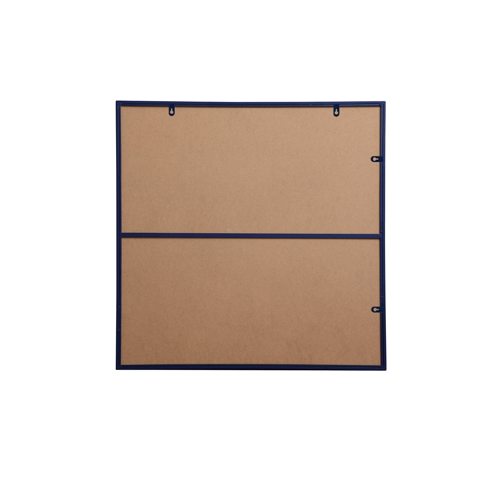 Sabine Metal Rectangle Wall Mirror, 36" x 36", Blue
