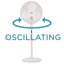 Ventilateur de plancher oscillant 16 po-33695745