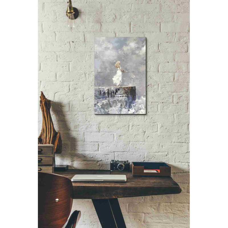 «The Storm» par Alexander Gunin, art mural sur toile, H 18 po x l 12 po x P 0,75 po