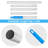 Pool Leaf Skimmer Net Ultra Fine Mesh With Aluminum Poles 5 Sections 6 Feet Swimming Pool Cleaning Net Leaf Catcher For Above Ground Pools Inground Pools