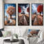 «Farmhouse Serenity Farm», 3 pièces sur toile-673098439-673098435