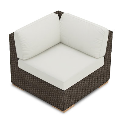 Chaise de patio avec coussin Buckholtz