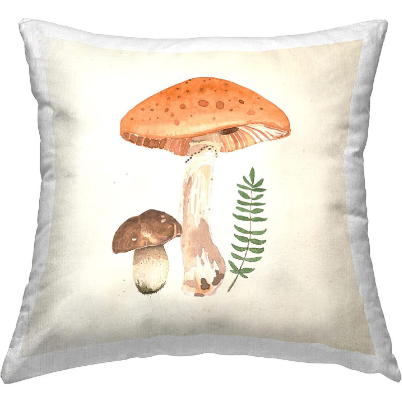 Polyester Throw Square Pillow Cover & Insert