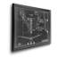 «Aeronautic Blueprint V» - Cadre photo, impression sur toile-151757542-151757541