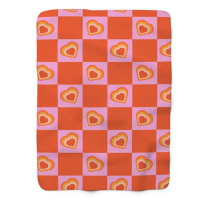 Funky Time - 1 Piece Premium Sherpa Blanket