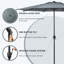 Parasol de marché 108 po Lyon-176152204-149291323