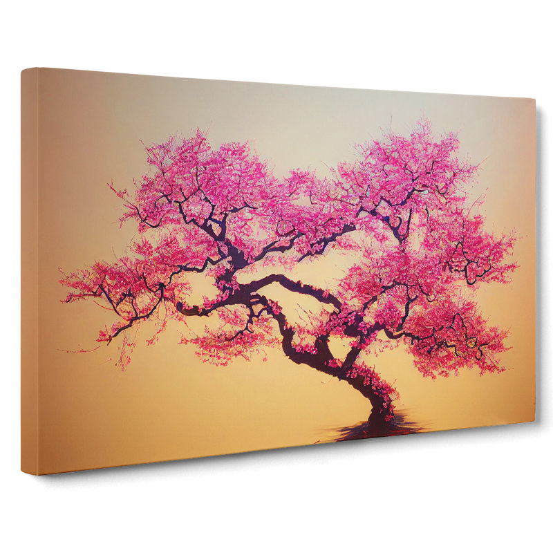 Spectacular Cherry Blossom Tree - Wrapped Canvas, 50cm H x 76cm W x 3cm D