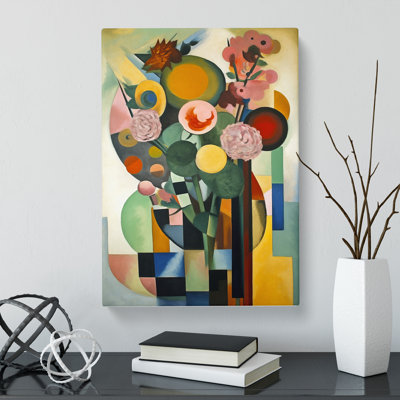 Bauhaus Flowers Vol.3 - Wrapped Canvas