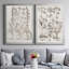 Sépia Besler Botanicals IX - ensemble de 2 reproductions d'art sur toile encadrées-1866311148-1866311149
