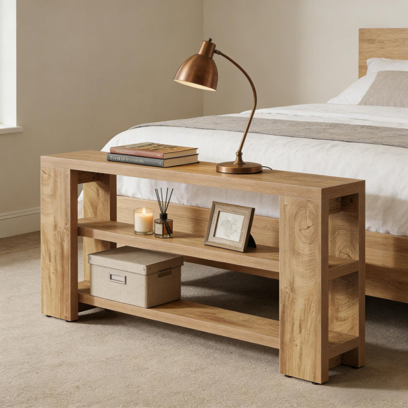 Sofa Table,3-Tier Side Table,Console Table