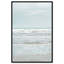 Art mural côtier Mute Sea, reproduction d'art encadrée par Art Remedy, cadre argenté, 20 x 30-1963395980-1963426580