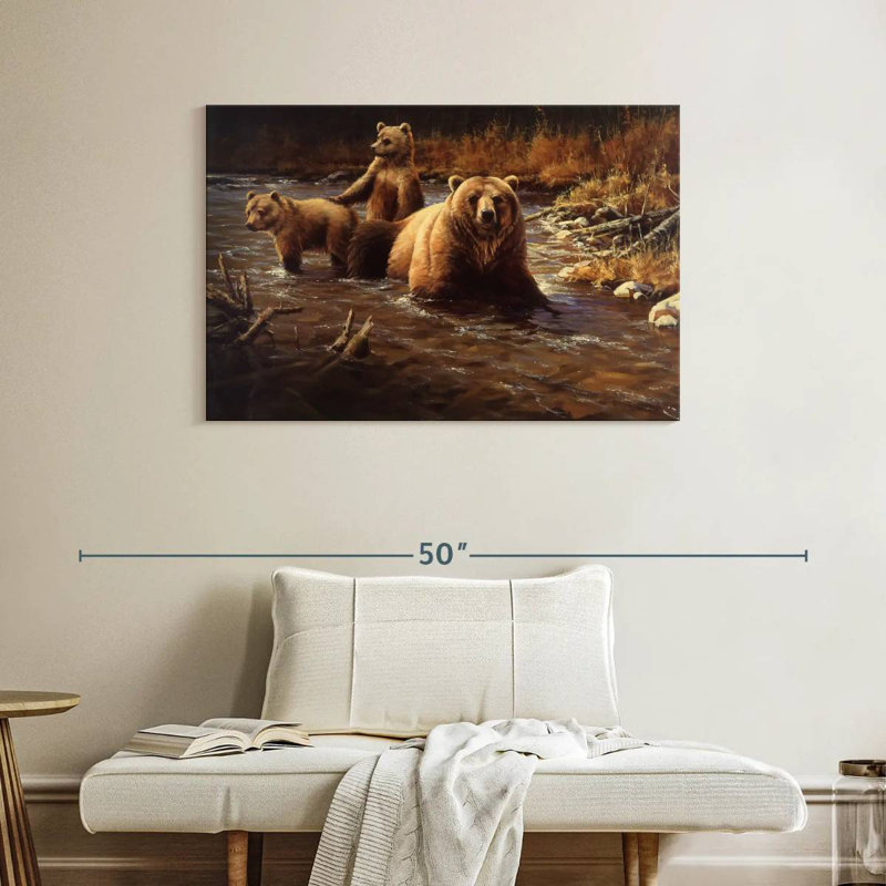 Brampt The Bathers, 26" H x 39" W