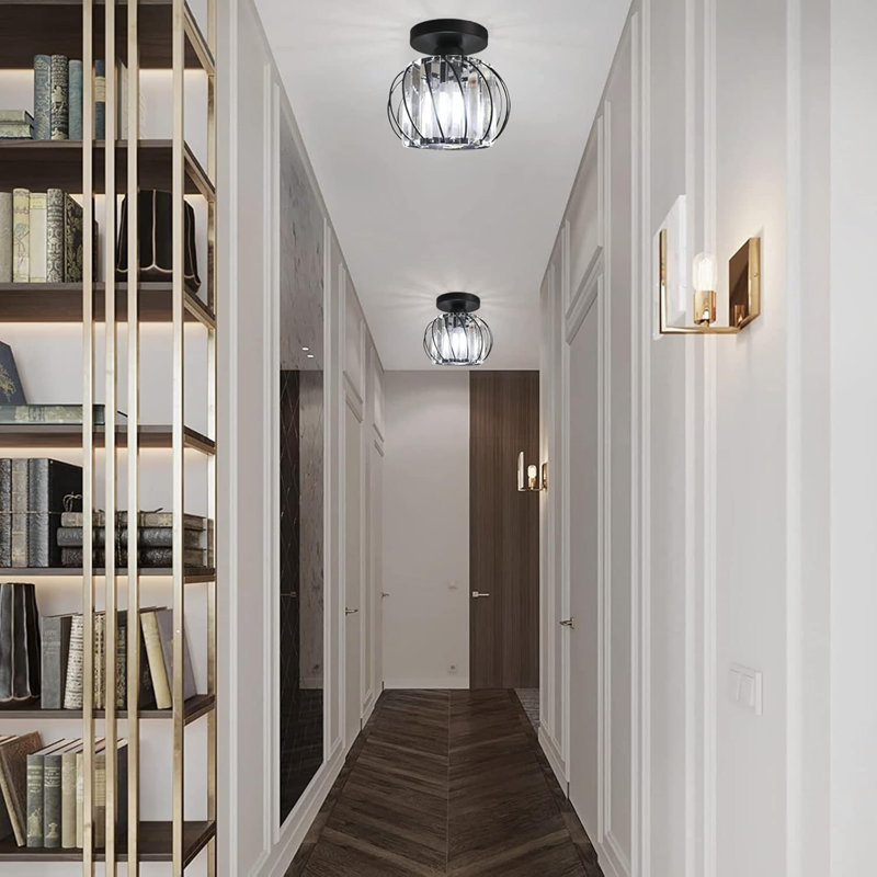 Flush Mount, Black