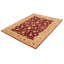 Tapis bourgogne foncé torsadé Chobi 8 pi 1 po x 10 pi 0 po