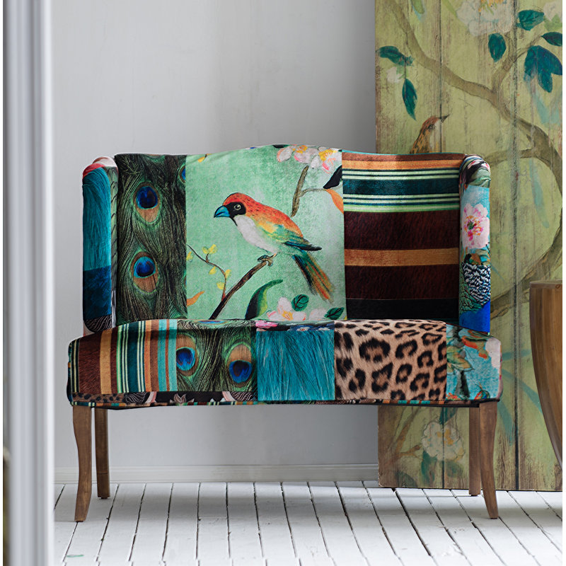44'' Upholstered Settee