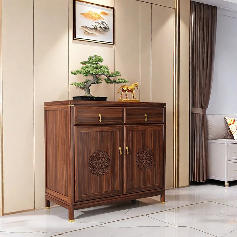 New  Chinese  Style  Solid  Wood  Sideboard
