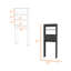 Armoire de toilette Valencia Valencia-752139106