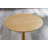 Solid Wood Pedestal End Table-1302138043
