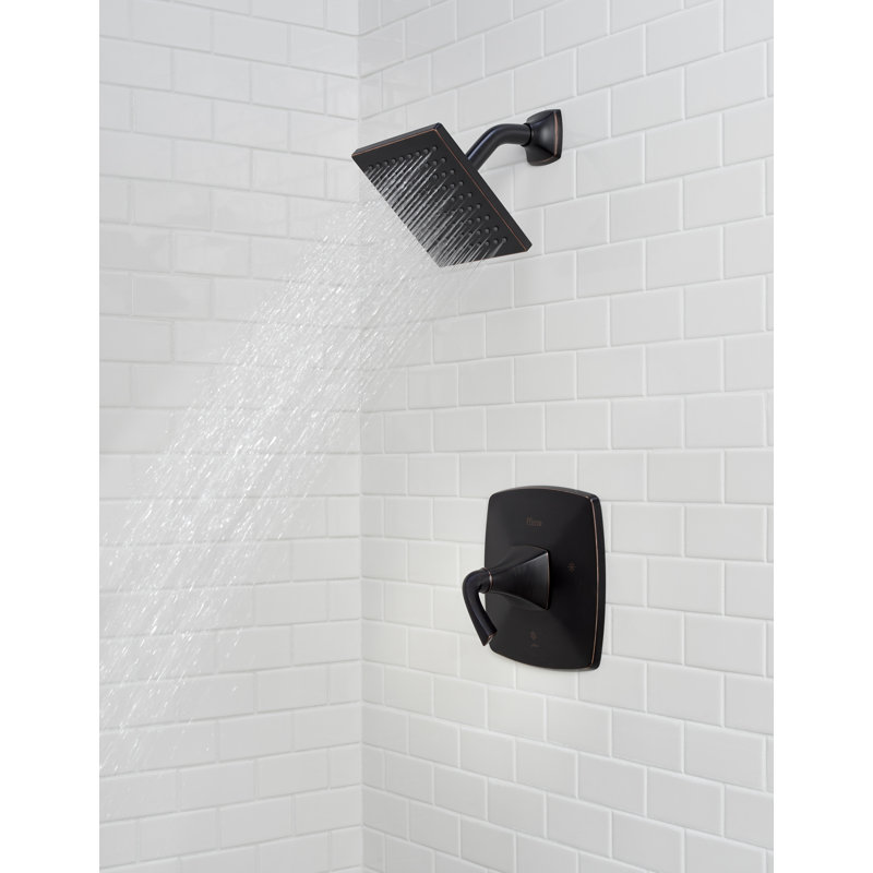 Bronson 1-Handle Thermostatic Tub and Shower Faucet, Tuscan Bronze