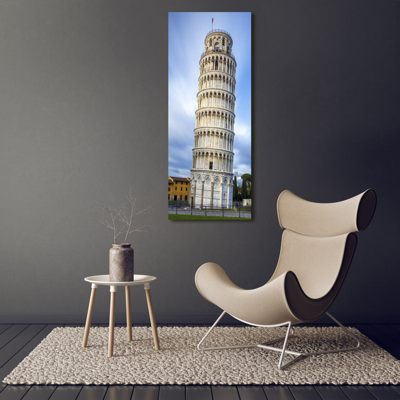 The Leaning Tower Of Pisa - Wrapped Canvas Print