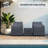 Billmont Wicker/Rattan Patio Conversation Set Furniture Cover