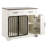 Versatile Dog Crate Furniture with Multiple Storage Options for Pets