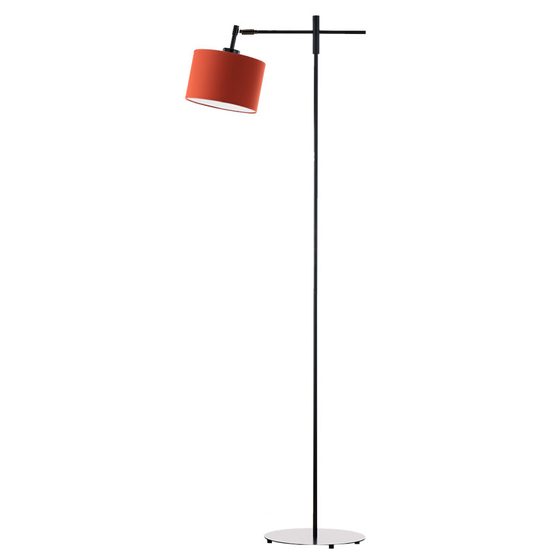 Chafton 145cm Brown Accent Floor Lamp, Rusty, Black