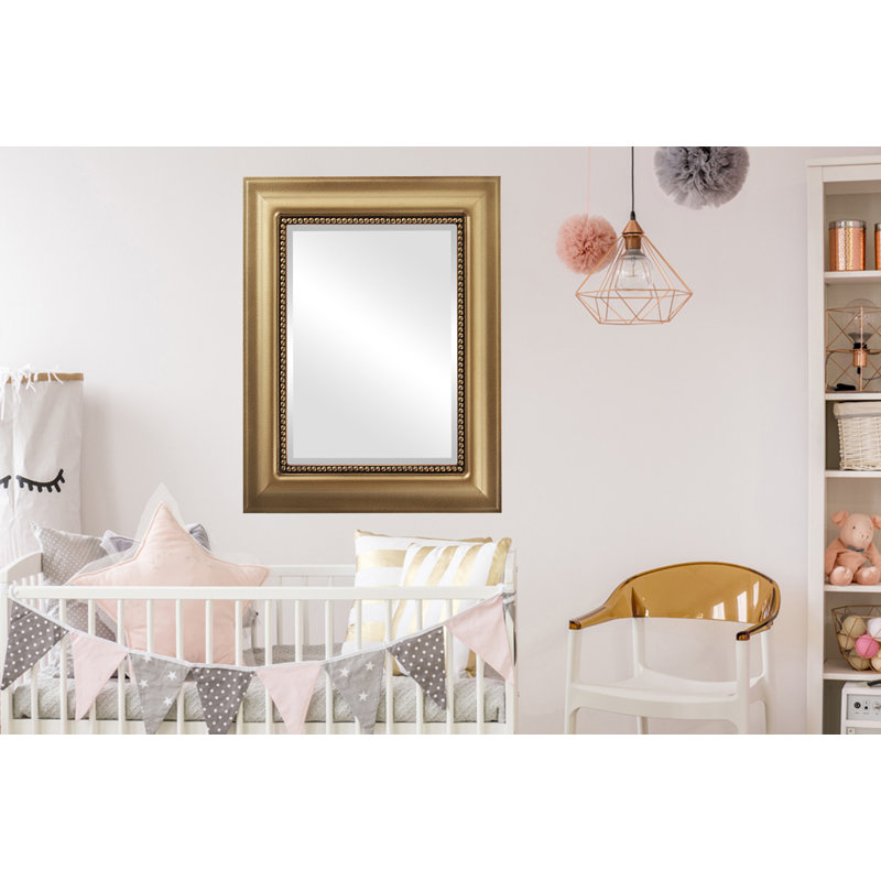 Miroir décoratif biseauté traditionnel Witney, 17 po x 21 po