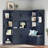 Multifunctional left-right combination hall cabinet (can be used separately) with storage and 4 hooks, storage cabinet/ hall tree 2 in 1-948152786