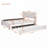 Jafrin Upholstered Platform Bed with Brick Pattern Headboard and Trundle-929568083-881874302