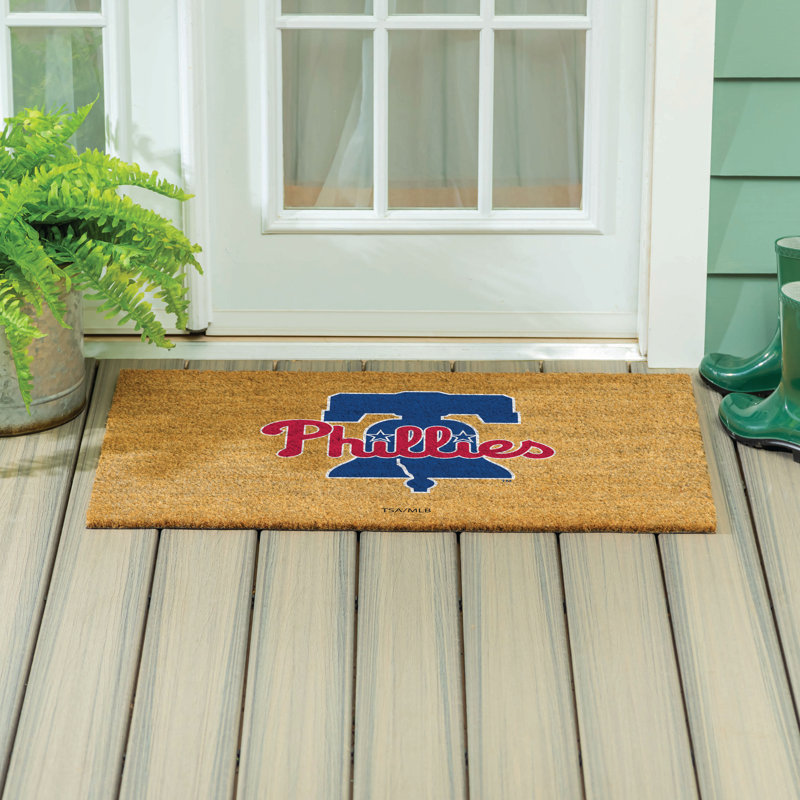 Grand tapis de couleur coco Philadelphia Phillies, 36 po x 24 po