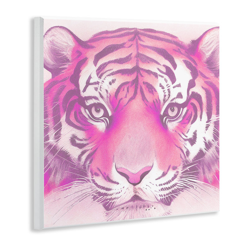 Plaque de tigre rose par Daphne Polselli