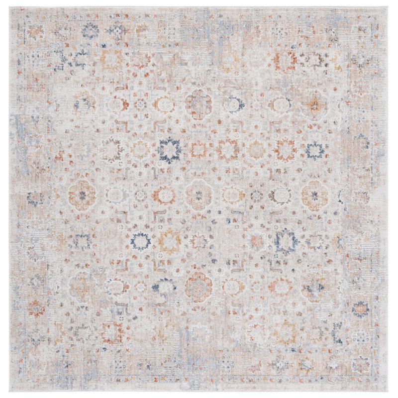 Scarlett 404 Performance Oriental Rug, Square 6'7"