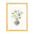 Toile avec cadre en bois beige est en rupture de stock