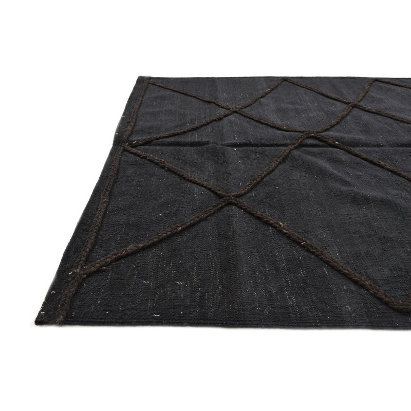 Tapis noir 4x6 Priester