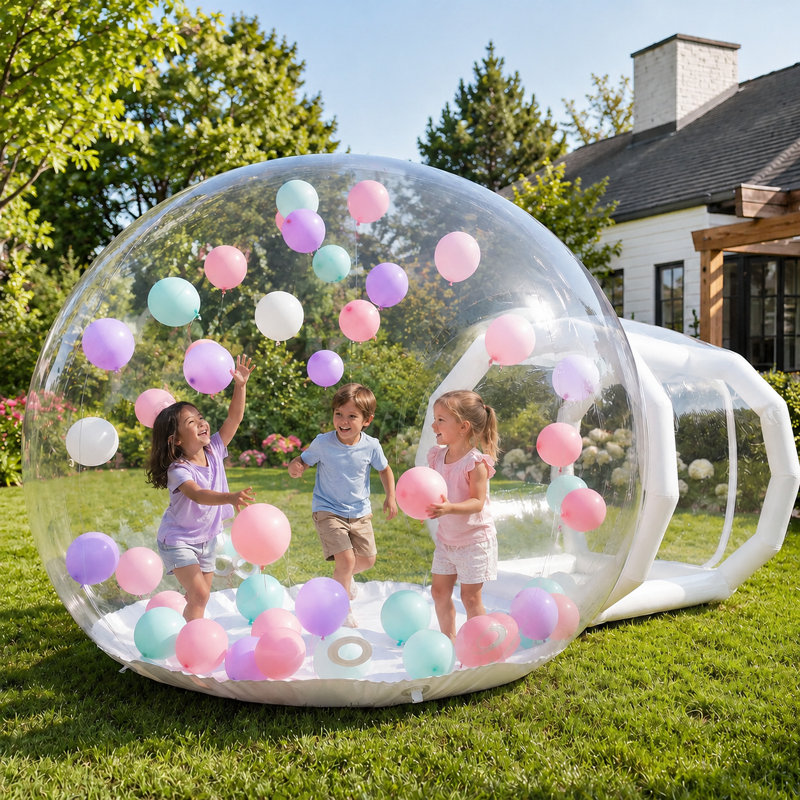 Tente à bulles 10 pi pour les décorations de fête
