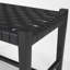 Banc en cuir tissé Welham Ursulina-102438183
