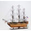 USS Constitution avec vitrine de plancher