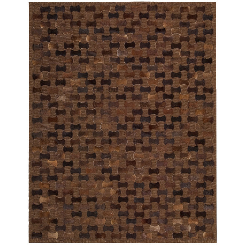 Delvecchio Cotton Abstract Indoor Rug, Rectangle 3'6" x 5'6"