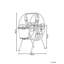 Plant Stand CROWBERRY 43 cm Metal Off-White