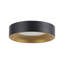 Nix 5-in Black dimmable LED Flush Mount-390602048