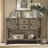 Alcimon Sideboard,Console Table with 2 Drawers and Cabinets,Buffet Server Cabinet-1666644634