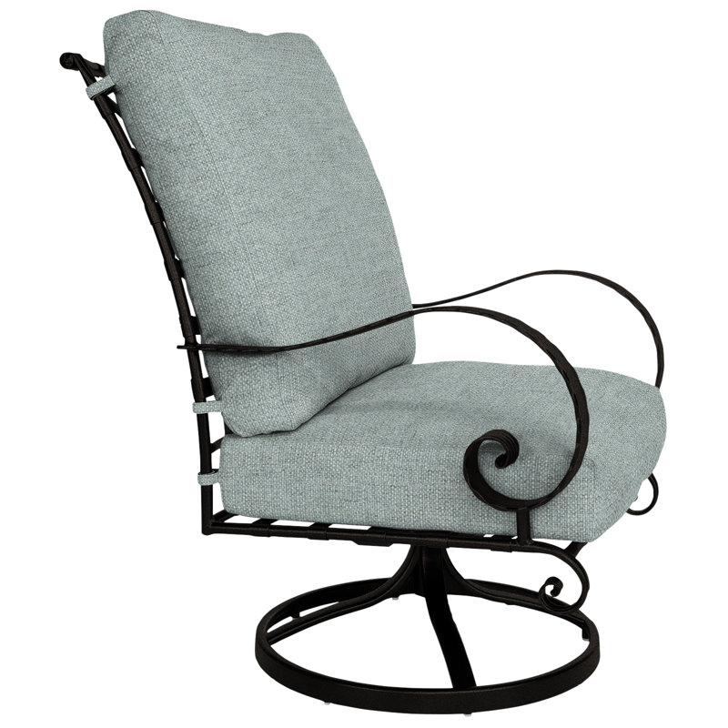 Classico Outdoor Rocker Chair, Carbon Black, Adena Shale