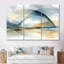 «Ocean Breeze Of Beach Landscape I», ensemble d'art mural abstrait géométrique-262196305-262196309-262196307
