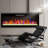 Recessed Electric Fireplace 50 Inch, Multi Color Flame & Displays, 1400W Heat, 11 Temperature Settings, Materials Used Ultra Thin Inch Fireplace, Remote, Flames , Temp Adjustments, 2 Display Forms,-324340352