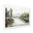 White Single Picture Framed