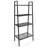 Bookshelf Ladder Bookcase Plant Display Shelving Unit 4 Tiers Metal-309298321