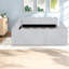 Lits modernes avec rangement, lit double rembourré en bois aggloméré pour la maison